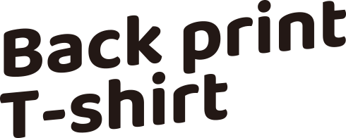 Back print T-shirt